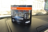 

Лампы галогенновые Osram H4 Night Breaker Unlimited, 12V 55W, +110%, Creta