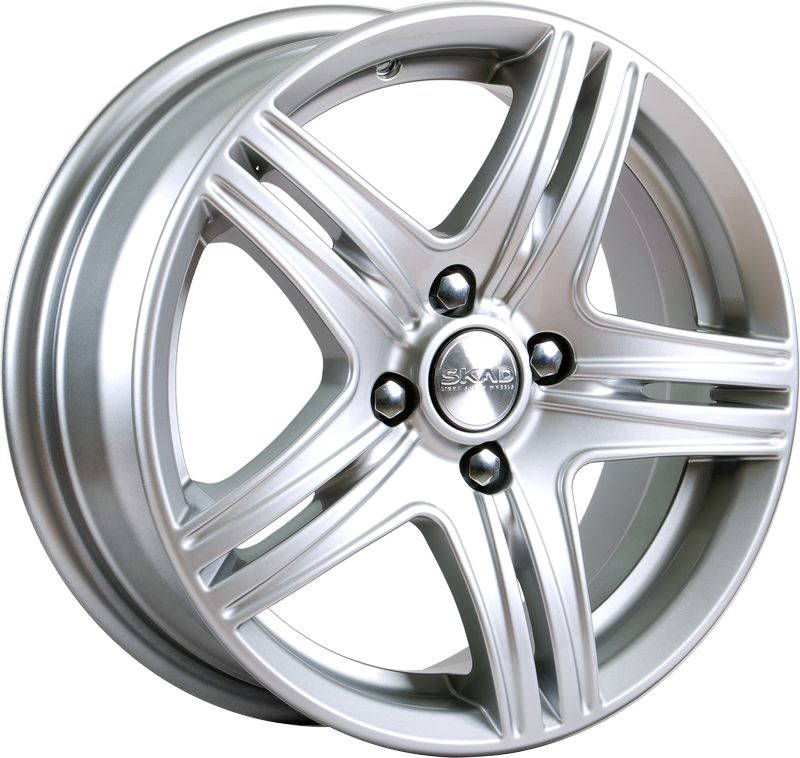 

Диск колесный СКАД Сити 6xR15 5x100 ET40 ЦО57,1 серебристый 1302208