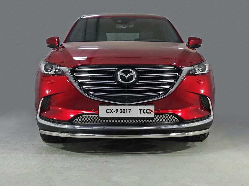 

Защита передняя нижняя TCC MAZCX917-13 Mazda CX-9 2017-, CX-9