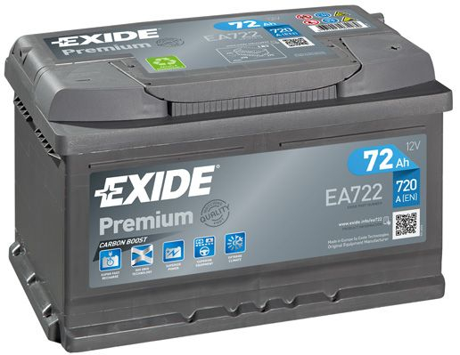 

Аккумуляторная батарея (72 А/ч) Exide EA722