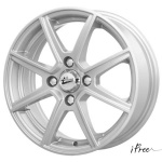 

Диск колесный iFree Майями 5.5xR14 4x108 ET24 ЦО65.1 серебристый 034201