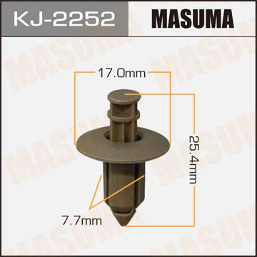 

Клипса автомобильная (автокрепеж), уп. 50 шт. Masuma KJ-2252