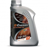 Моторное синтетическое масло (Synthetic Active 5W-30 кан. 4л. API SL/CF) G-energy 253142405