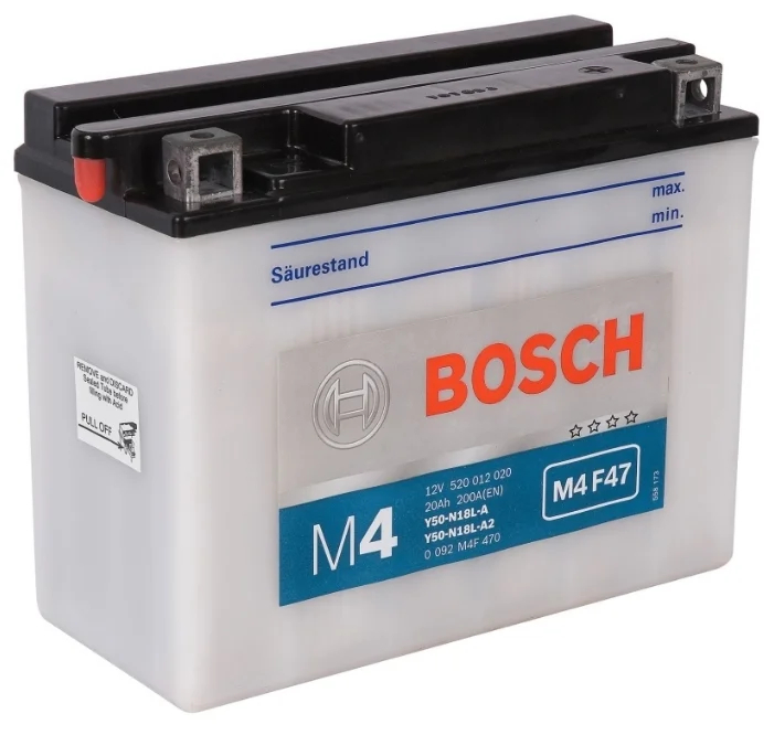 

Аккумуляторная батарея (20 А/ч) Bosch 0092M4F470