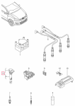 

Катушка зажигания, Tiguan