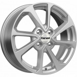 

Диск колесный Carwel Ессей 105 6xR15 4x100 ET48 ЦО54,1 серебристый 33762