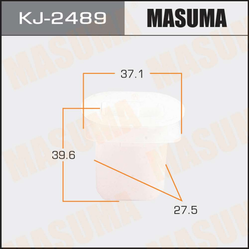 

Клипса автомобильная (автокрепеж), 1 шт., Masuma KJ-2489