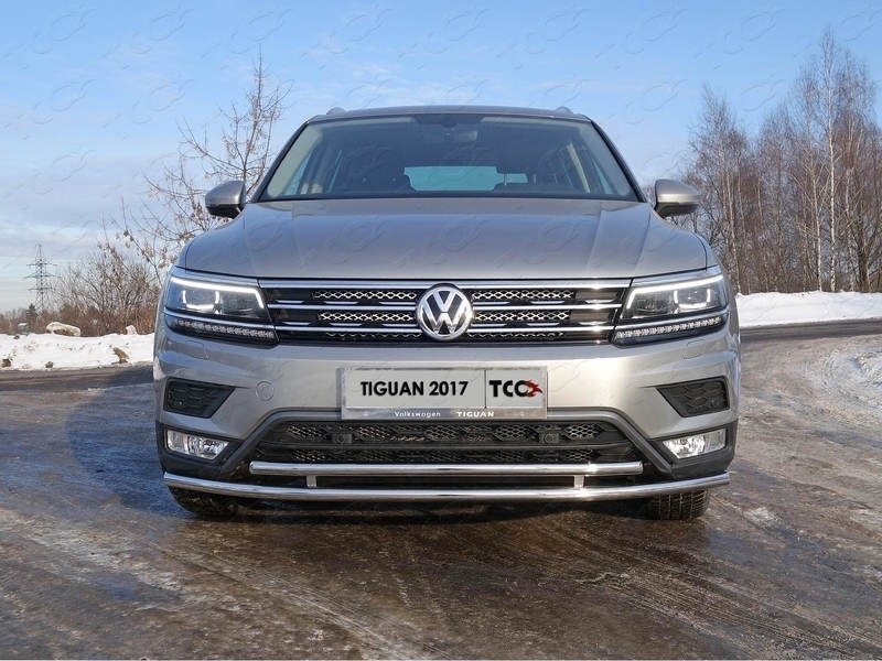 

Решетка радиатора (нижняя,лист,пакет Offroad) VWTIGOFR17-02 для Volkswagen Tiguan 2017-, Tiguan