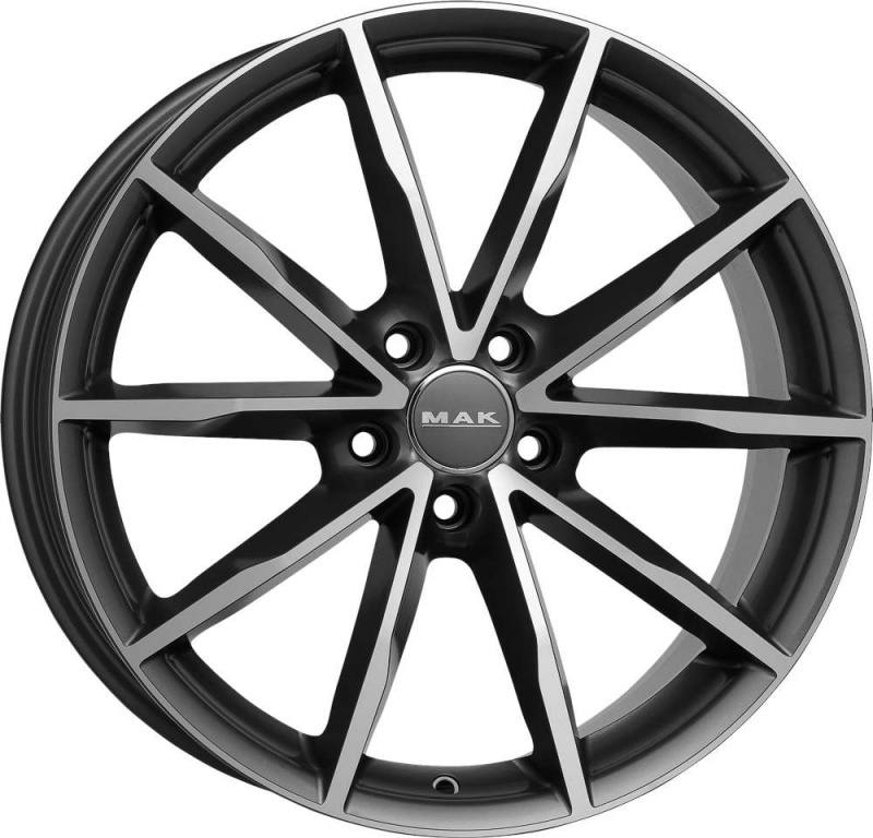 

Диск колесный MAK Ringe 7,5xR17 5x112 ET30 ЦО66,45 серый с полированной лицевой частью F7570RJQM30WSX