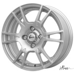 

Диск колесный iFree Ленинград 6xR14 4x114,3 ET38 ЦО66,1 серебристый 044204