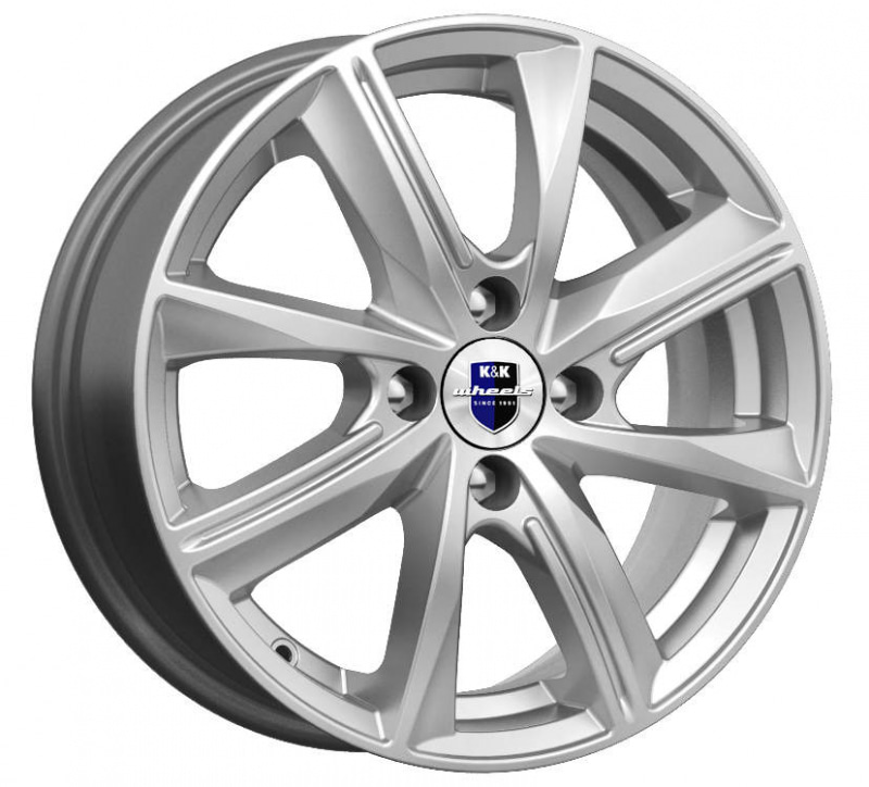 

Диск колесный K&K Арнар 6xR15 4x100 ET40 ЦО60.1 серебристый r75136SK