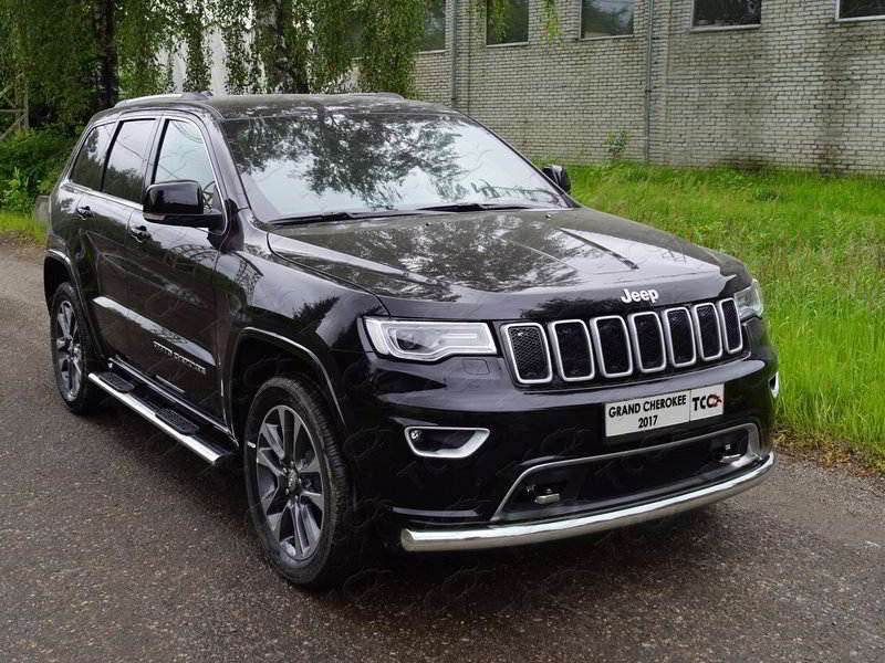 

Защита передняя нижняя 76,1 мм Компания ТСС GRCHER17-14 Jeep Grand Cherokee 2018-, Grand Cherokee