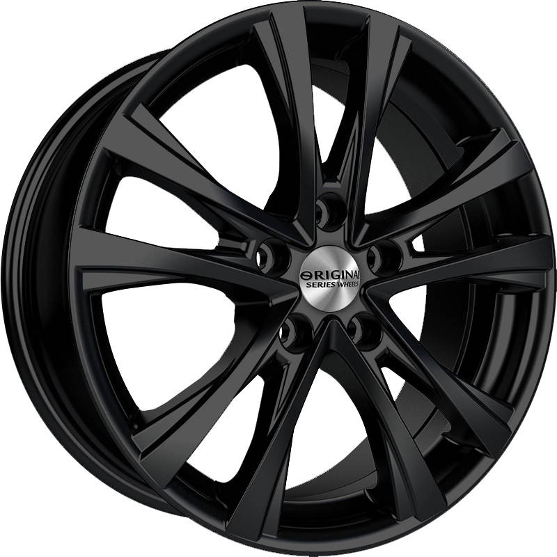 

Диск колесный СКАД KL-270 7xR17 5x114,3 ET39 ЦО60,1 черный матовый 2610030