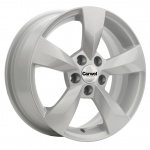 

Диск колесный Carwel Кета 1504 6xR15 5x100 ET38 ЦО57,1 серебристый 36664