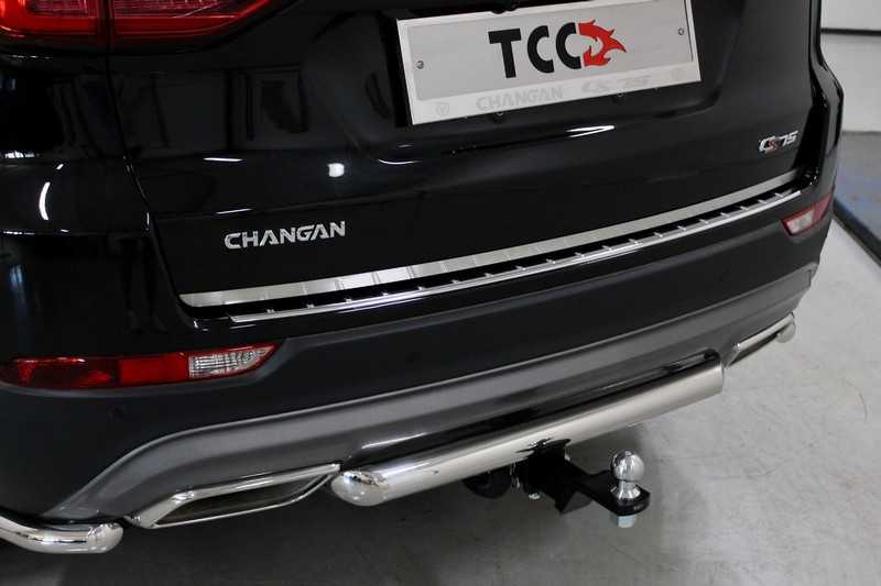 

Накладка на заднюю дверь TCC CHANCS7520-10 Changan CS75 2020, CS75