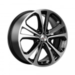 

Диск колесный X'trike X-113 7xR17 5x114.3 ЕТ45 ЦО67.1 черный полированный 14177