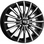 

Диск колесный K&K Акцент 7xR17 5x114,3 ET48 ЦО67,1 черный глянцевый с полированной лицевой частью 34586