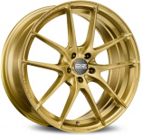 

Диск колесный OZ Leggera HLT 7,5xR17 5x100 ET48 ЦО68 золотой W0197520176