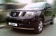 

Защита передняя трубообразная d-60 Технотек NP10 2.1 Nissan Pathfinder (3G) рест. 2010, Pathfinder