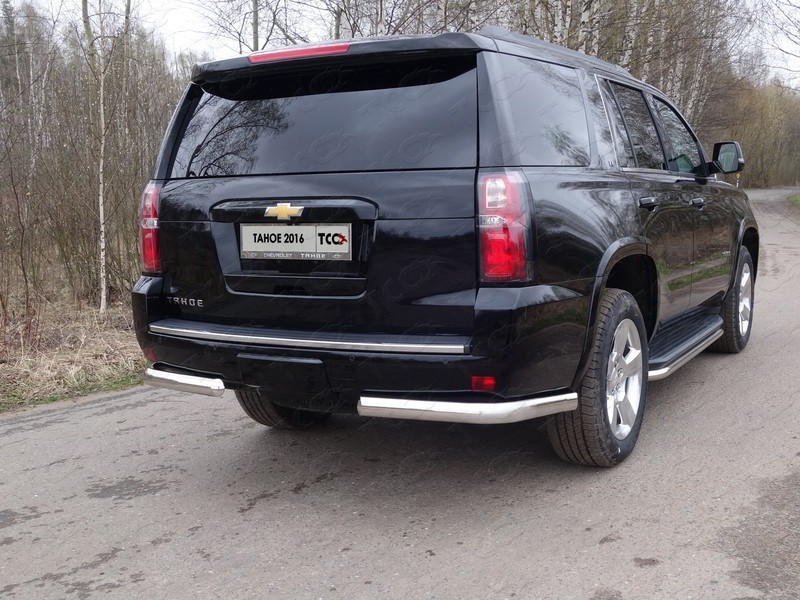 

Задние уголки (овальные) CHEVTAH16-15 для Chevrolet Tahoe IV 2015-, Tahoe