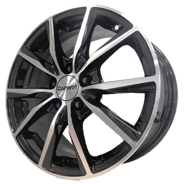 

Диск колесный Carwel Гамма 115 6xR15 5x100 ET38 ЦО57,1 черный с полированной лицевой частью 39492