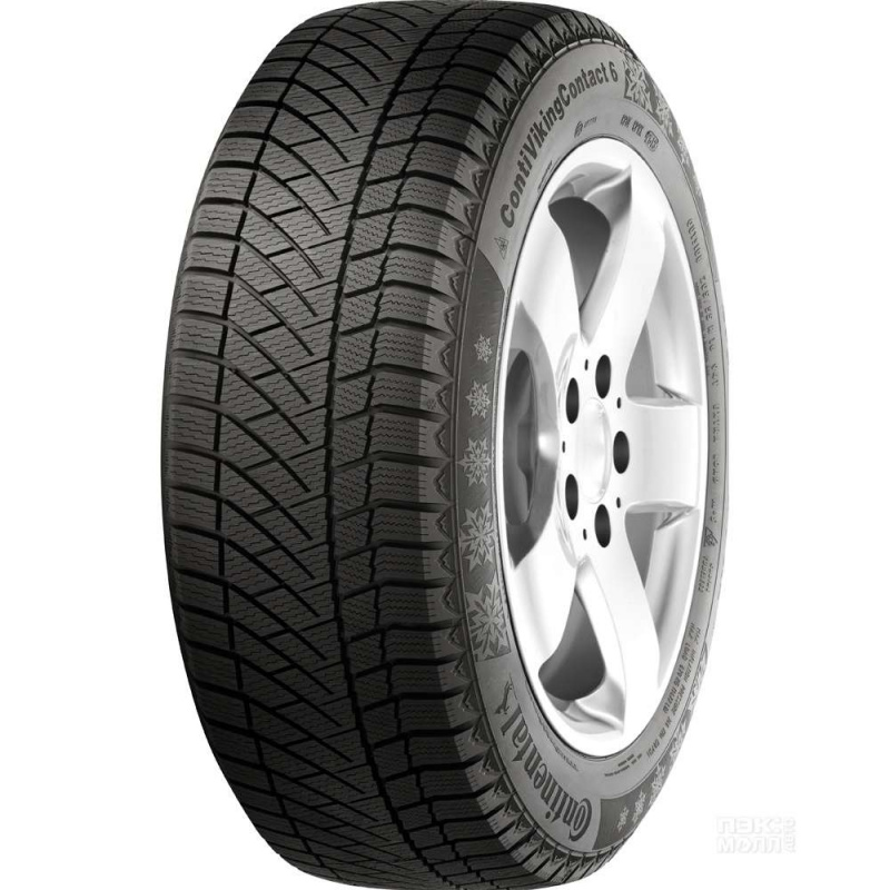 

Шина автомобильная Continental ContiVikingContact 6 185/60 R14 зимняя, нешипованная, 82T