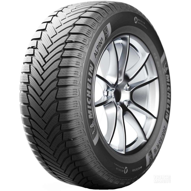 

Шина автомобильная Michelin Alpin 6 225/50 R17, зимняя, нешипованная, 98V