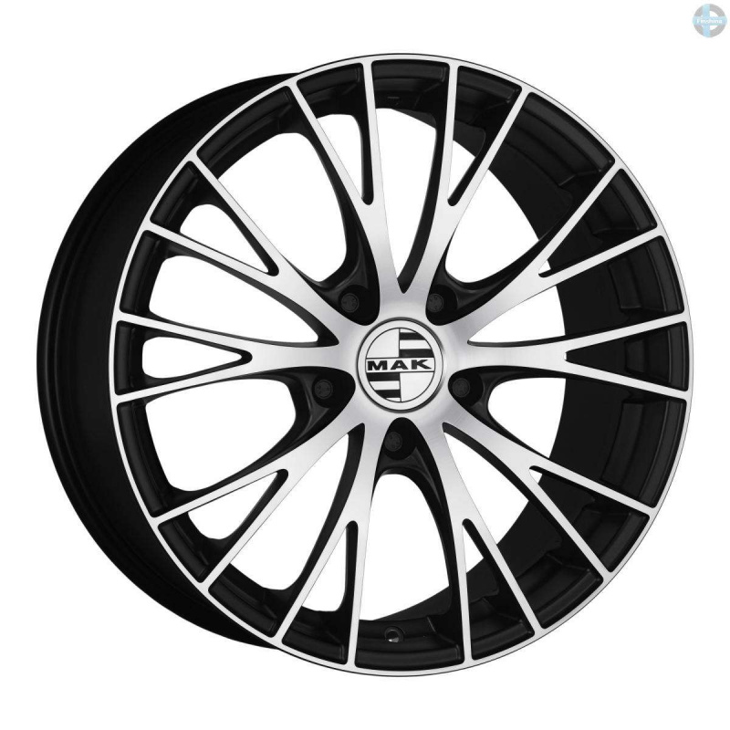 

Диск колесный MAK Rennen 8xR19 5x110 ET33 ЦО65,1 черный матовый с полированной лицевой частью F8090NNIB33LGX