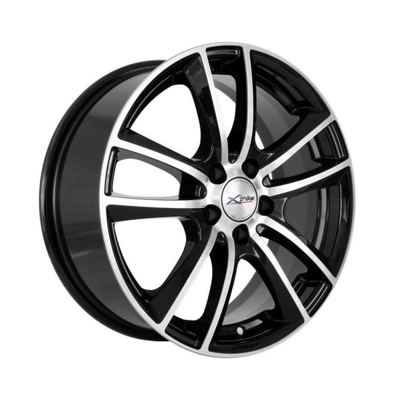 

Диск колесный X'trike X-116 6.5xR16 5x114.3 ЕТ35 ЦО67.1 черный с полированной лицевой частью 27461