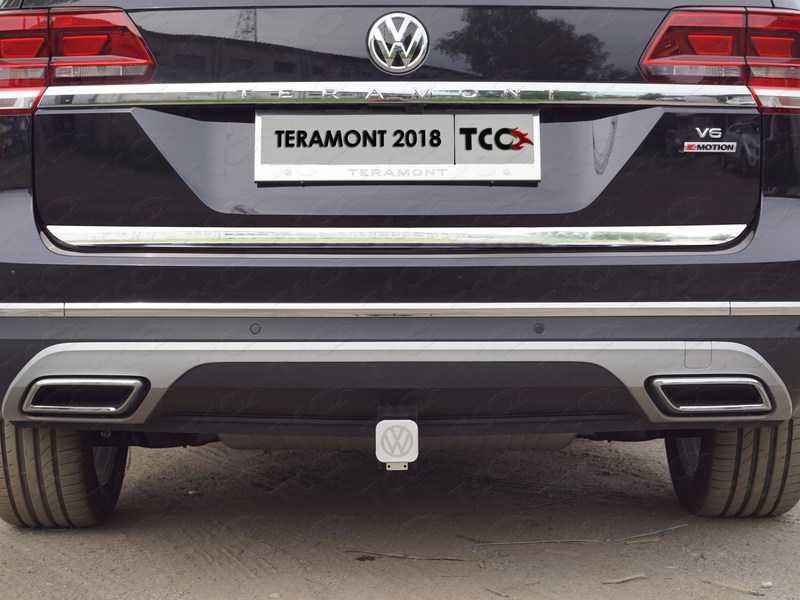 

Накладка на заднюю дверь TCC VWTER18-02 Volkswagen Teramont 2018-, Teramont