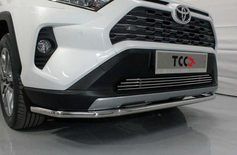 

Защита передняя нижняя TCC TOYRAV19-17 Toyota RAV4 2019-, RAV4