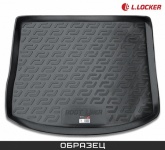 Коврик багажника L.Locker полиуретан черный 105100301 Nissan Tiida (2G) 2015-
