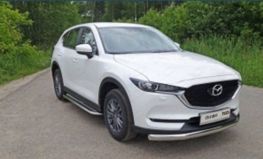 

Передняя защита (овальная) TCC для Mazda CX-5 2017 -, CX-5