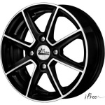 

Диск колесный iFree Майями 5,5xR14 4x100 ET42 ЦО56,6 черный глянцевый с полированной лицевой частью 034809