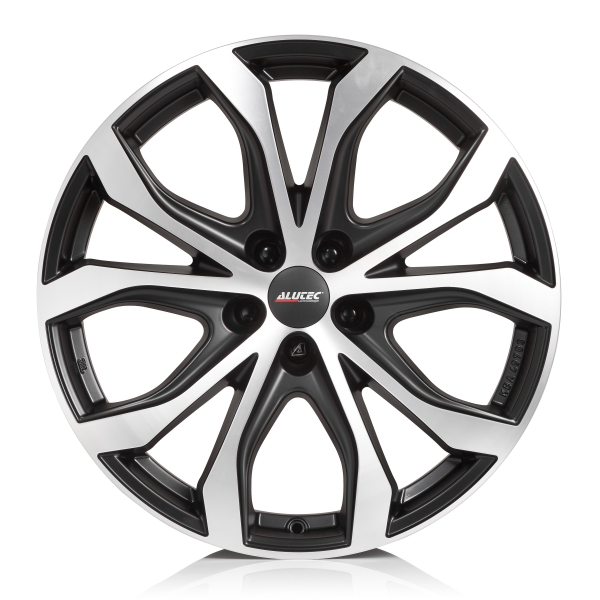 

Диск колесный Alutec W10 8,5xR19 5x112 ET32 ЦО66,5 черный с полированной лицевой частью W10-85932B63-5