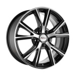 

Диск колесный X'trike X-122 7.5xR18 5x114.3 ЕТ35 ЦО67.1 черный с полировкой 63496