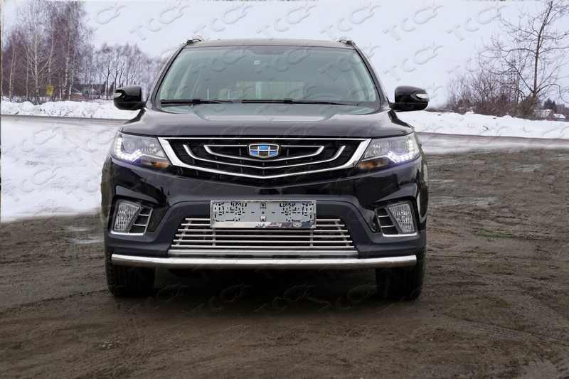 

Защита передняя нижняя TCC GEELEMGX718-11 Geely Emgrand 2018-, Emgrand X7