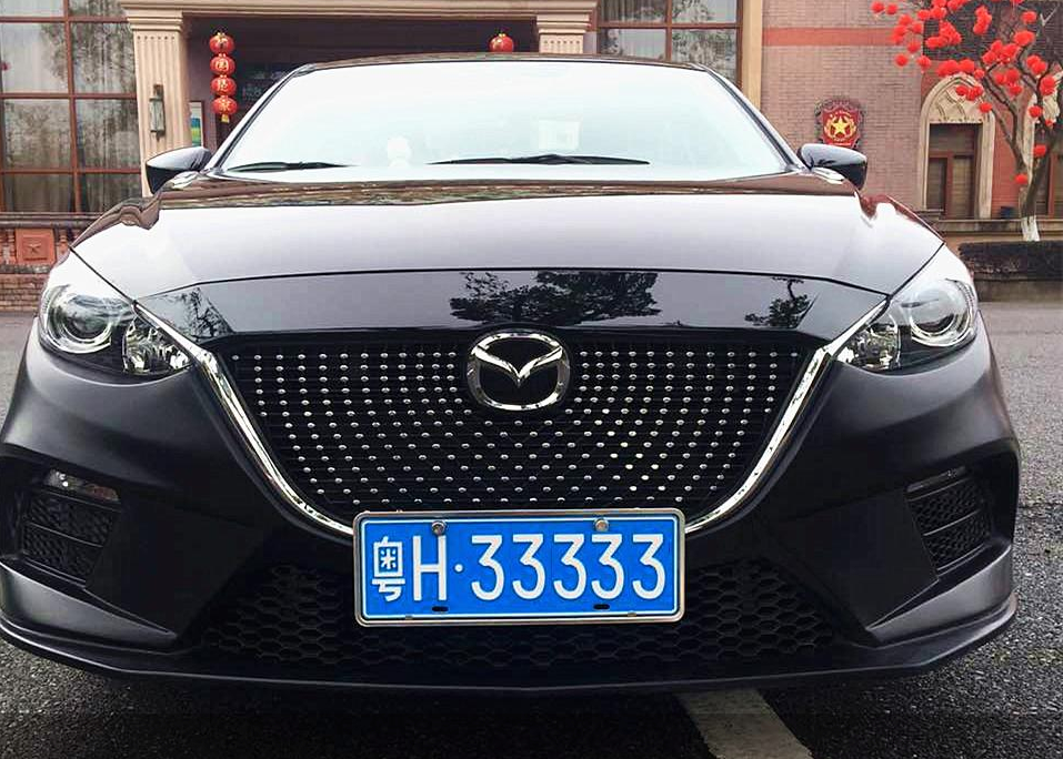 Mazda 3 bm решетка радиатора тюнинг