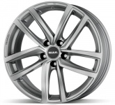 

Диск колесный MAK Dresden 8xR19 5x112 ET43 ЦО57,1 серебристый F8090DXSI43VW3X