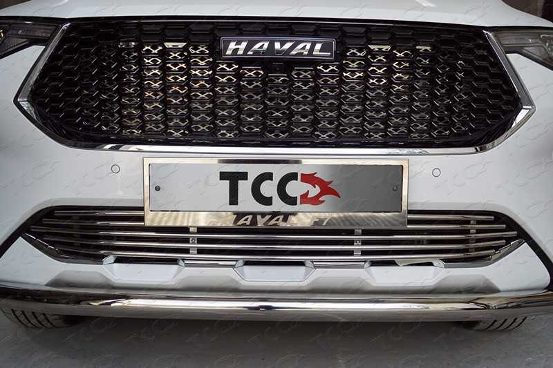 

Решетка радиатора нижняя TCC HAVF719-18 HAVAL F7 2019-, F7