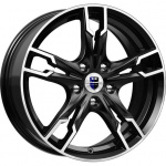 

Диск колесный K&K Солар 7xR17 4x100 ET41 ЦО60,1 черный глянцевый с полированной лицевой частью 75043SK