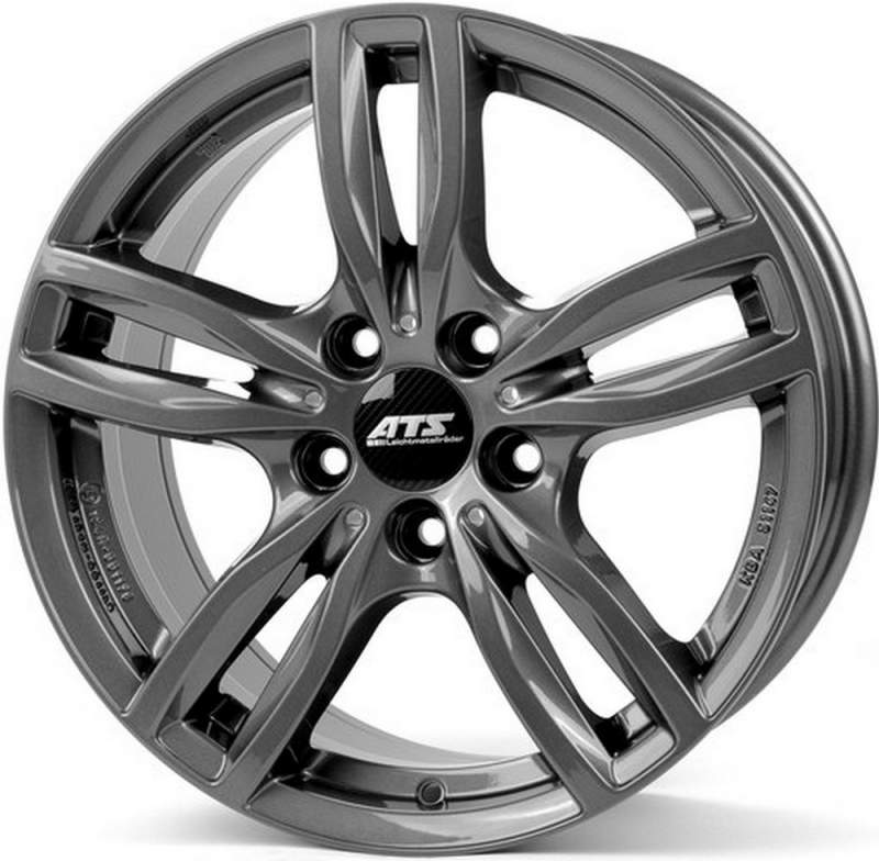 

Диск колесный ATS Evolution 8xR18 5x108 ET55 ЦО63,4 серый тёмный глянцевый EVO80855FO17-6