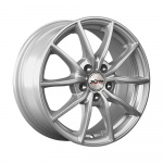 

Диск колесный X'trike X-110 6.5xR15 5x108 ЕТ38 ЦО67.1 серебристый 13077