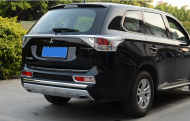 

Накладки на бампера - обвес Outlander imports для Mitsubishi Outlander 3 (2011 - 2018, Outlander