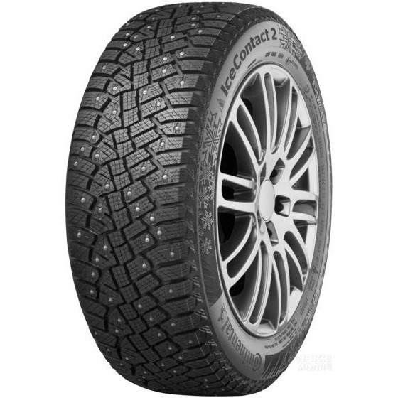 

Шина автомобильная Continental IceContact 2 215/55 R17, зимняя, шипованная, 98T ContiSeal