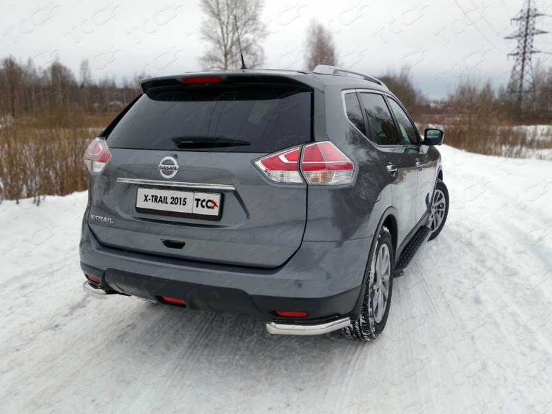 

Защита задняя (уголки) TCC NISXTR15-18 Nissan X-Trail 2018, X-Trail