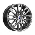 

Диск колесный K&K КС-628 5.5xR14 4x100 ЕТ38 ЦО67.1 серебристый 72348