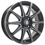 

Диск колесный Venti 1 516 6xR15 4x100 ET46 ЦО54,1 чёрный с полированной лицевой частью rd832999