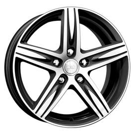 

Диск колесный K&K Андорра 7xR17 5x114.3 ET45 ЦО60.1 чёрный глянцевый с полированной лицевой частью r7758