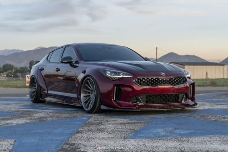 Kia Stinger stance